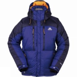 Mountain Equipment Mens Annapurna Jacket Cobalt/Midnight Blue / Russet Orange lining